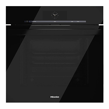 Miele AM Black Steam Oven 3D model image 1 