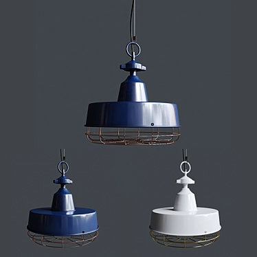 Elegant Gasby Pendant Lamp 3D model image 1 