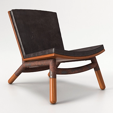 Contemporary Java Chair 3D model image 1 