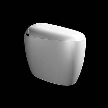 Hygienic Flush Toilet 3D model image 1 