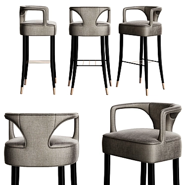 Karoo Bar Chair: Elegant and Functional 3D model image 1 