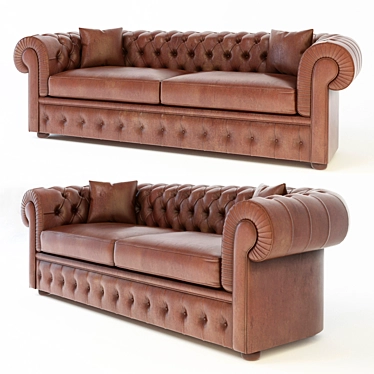 sofa Chesterfield, factory Mantellassi 1926