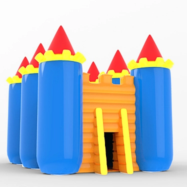 Playland Inflatable Playground 3D model image 1 