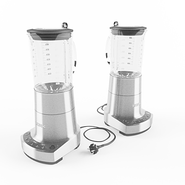 Compact Power Blender 3D model image 1 