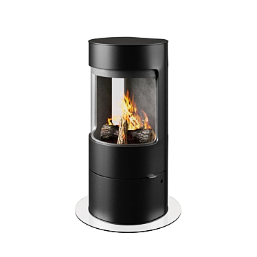 Etos 37: Elegant Fireplace Design 3D model image 1 