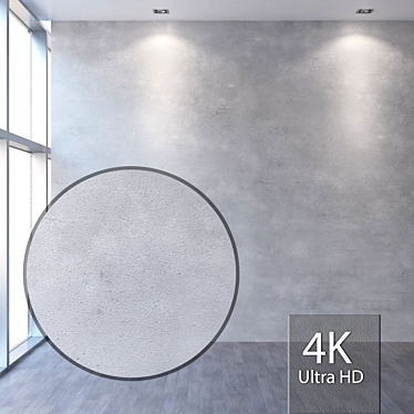 Seamless 4K Plaster Texture 3D model image 1 