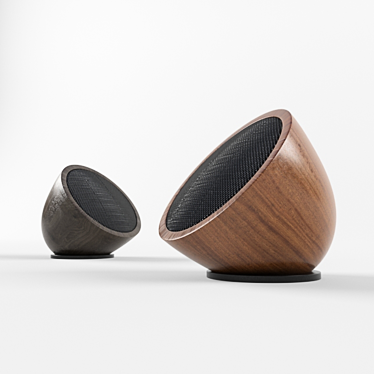 CARVED Wood Bluetooth Speaker 3D model image 1 