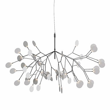 Heracleum II Pendant - Elegant Lighting 3D model image 1 