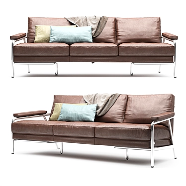 Vintage Carpe Diem Sofa: Busnelli  3D model image 1 