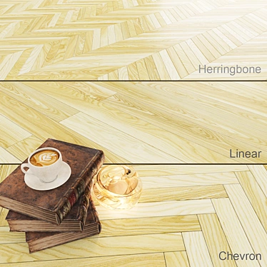 Saimaa Piccolo Oak Parquet 3D model image 1 