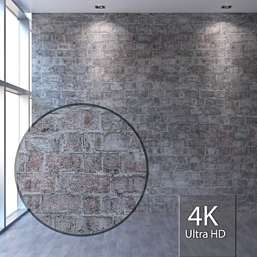 Seamless 4K Textured Masonry 3D model image 1 