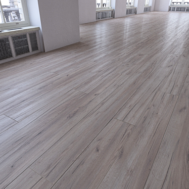 Versatile Wood Laminate Flooring Kit 3D model image 1 