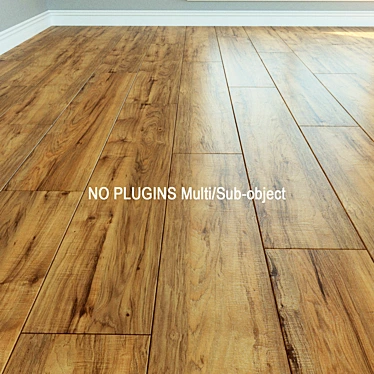 WINEO Laminate: Natural Wood Parquet 3D model image 1 