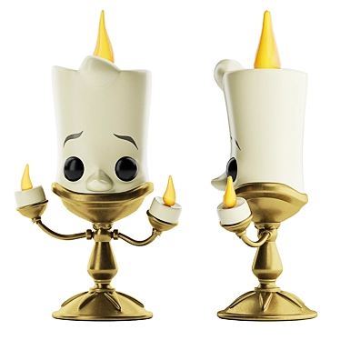 Enchanting Lumiere POP Figure 3D model image 1 