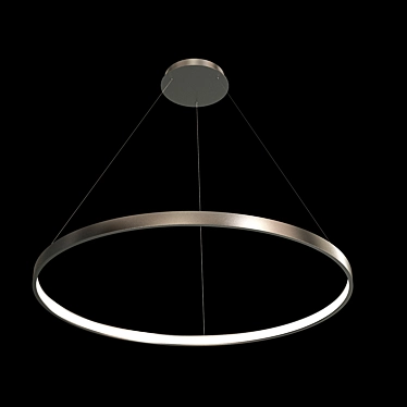 Russian-Made LED Pendant Chandelier 3D model image 1 