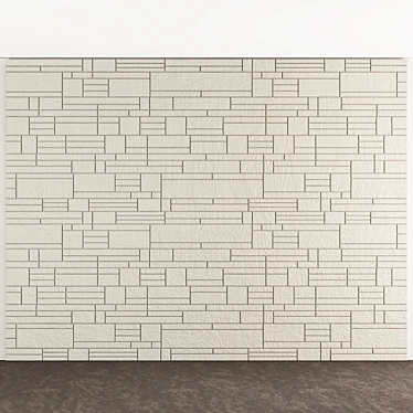 Elegant Wall Panel: Transform Your Space 3D model image 1 