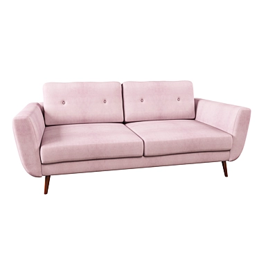 Scandi Chic Sofa: Funkis 2 3D model image 1 