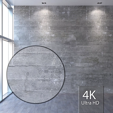 Title: Seamless 4K Concrete Texture 3D model image 1 