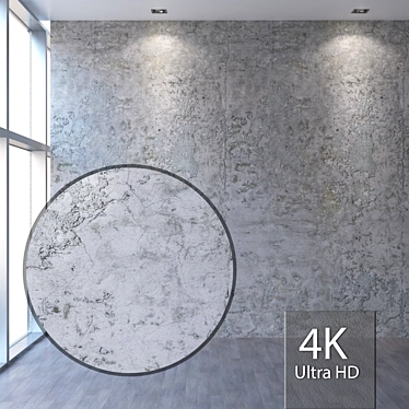 Seamless 4K Plaster Texture 3D model image 1 