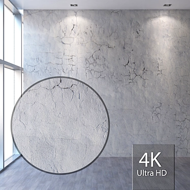 Seamless Plaster Texture 3D model image 1 