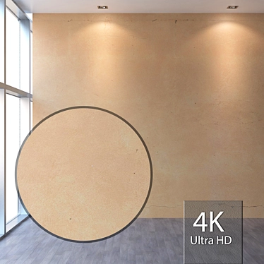 Seamless 4K Plaster Texture 3D model image 1 