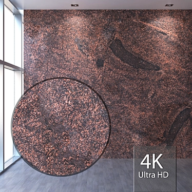 Seamless Granite Texture 3D model image 1 