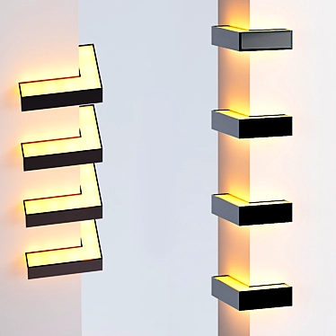 SleekEdge Turn Lights: Illuminate with Style 3D model image 1 