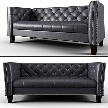 Modern 3D Sofa Model 3D model image 1 