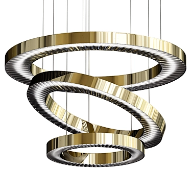 Luxury Crystal Pendant: Marchetti Canopus 3D model image 1 