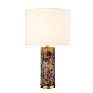 Elegant Cliff Table Lamp 3D model image 1 