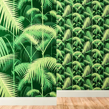 Tropical Bliss: Palm Jungle Wallpapers by Cole & Son 3D model image 1 