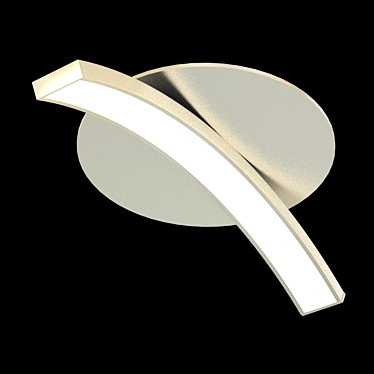 Luchera Mini-Arc Pendant: Modern & Compact 3D model image 1 