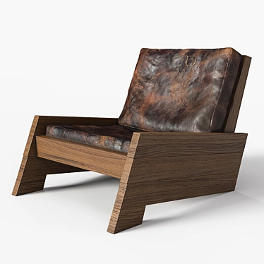 Elegant Asturias Chair: Stylish and Comfortable 3D model image 1 
