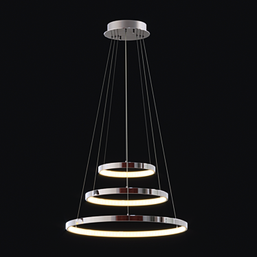 Modern ET2 Hoops LED Pendant 3D model image 1 