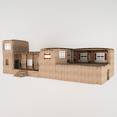 Fantasy Rural Houses Collection 3D model image 1 