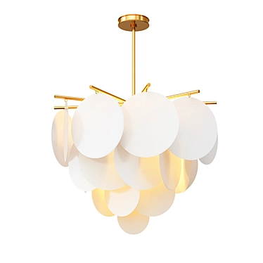 Ethereal Cloud Pendant Light 3D model image 1 