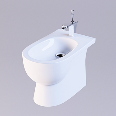 Sanita Luxe Art - Stylish European Bidet 3D model image 1 