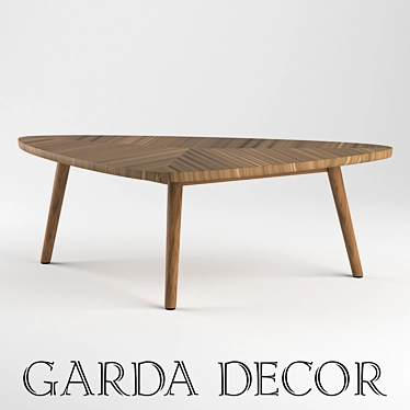 Garda Decor Magazine Table 3D model image 1 