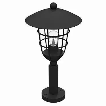 EGLO Street Lamp: Modern Outdoor Lighting 3D model image 1 