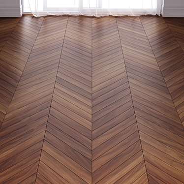 Brown Teak Wood Parquet Floor in 3 types