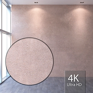 Title: Seamless 4K Plaster Texture 3D model image 1 