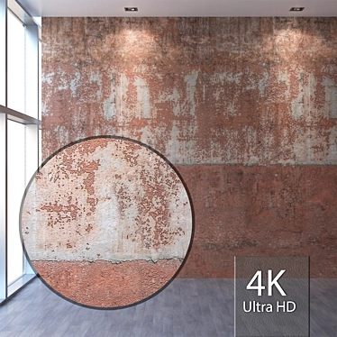 Seamless 4K Plaster Texture 3D model image 1 