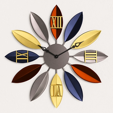 50cm Vintage Wall Clock 3D model image 1 