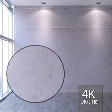 Seamless 4K Plaster Texture 3D model image 1 