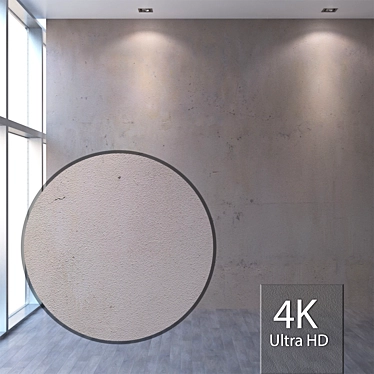 Seamless 4K Plaster Texture 3D model image 1 