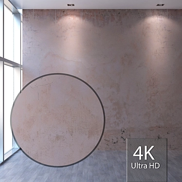 Seamless 4K Plaster Texture 3D model image 1 