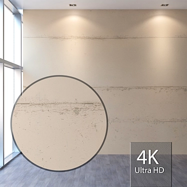 Seamless 4K Plaster Texture 3D model image 1 