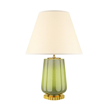 Green Eloise Table Lamp: Alexa Hampton Design 3D model image 1 
