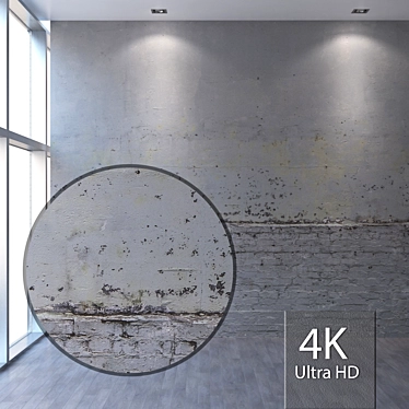 Seamless 4K Plaster Texture 3D model image 1 