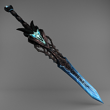 Ethereal Executioner Sword 3D model image 1 